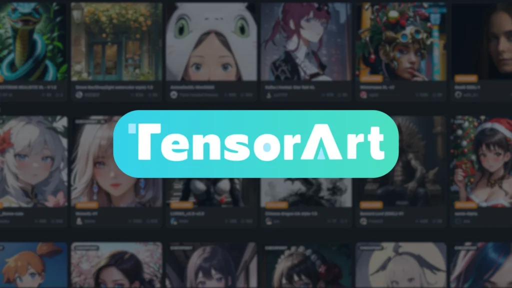 Tensor art interface